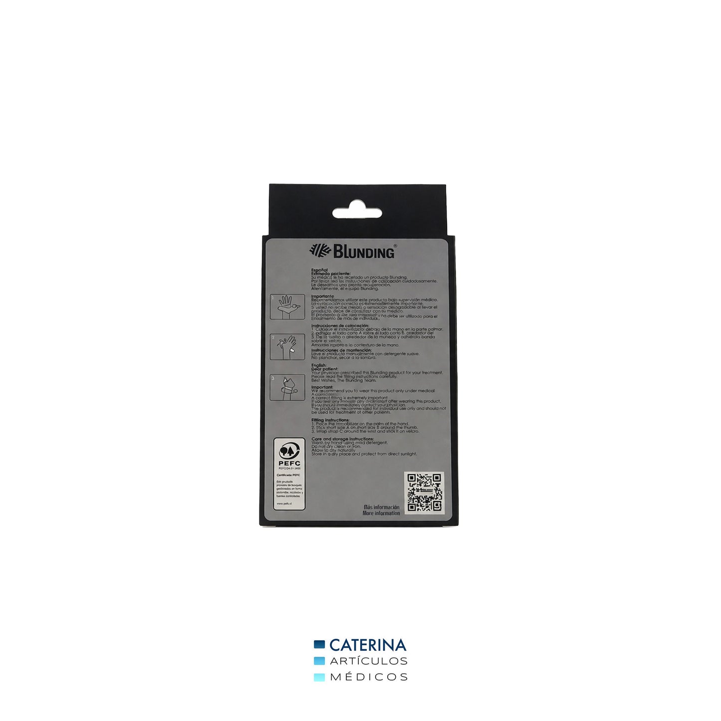 Ortesis Dedo Pulgar HM 0127 - Blunding