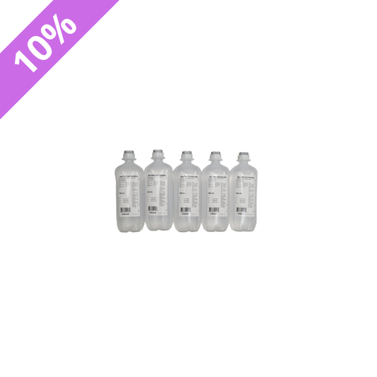 Pack Agua Bidestilada de 500ml - 5unds