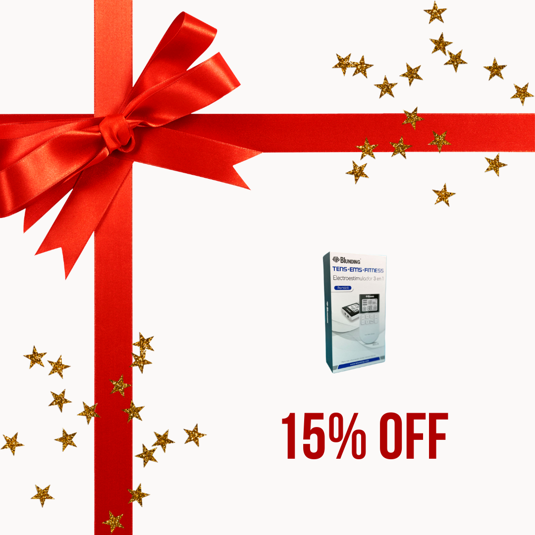 TENS EMS Fitness 2 Canales BEQ-15 - Blunding