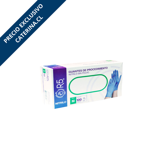 Guantes Nitrilo R5 Sin Polvo