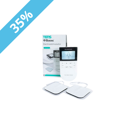 TENS EMS Electroestimulador  BEQ-18 2 Canales - Blunding