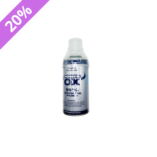 Oxígeno Medicinal Portátil Power Ox 99% – 8 Litros