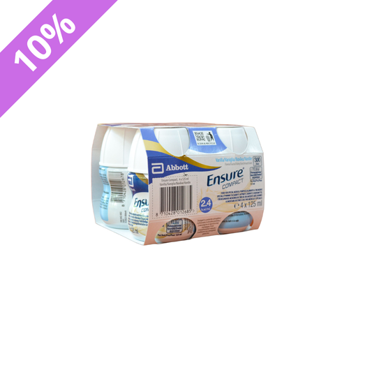 Pack Ensure Compact 125ml Vainilla 4 unds - Abbott