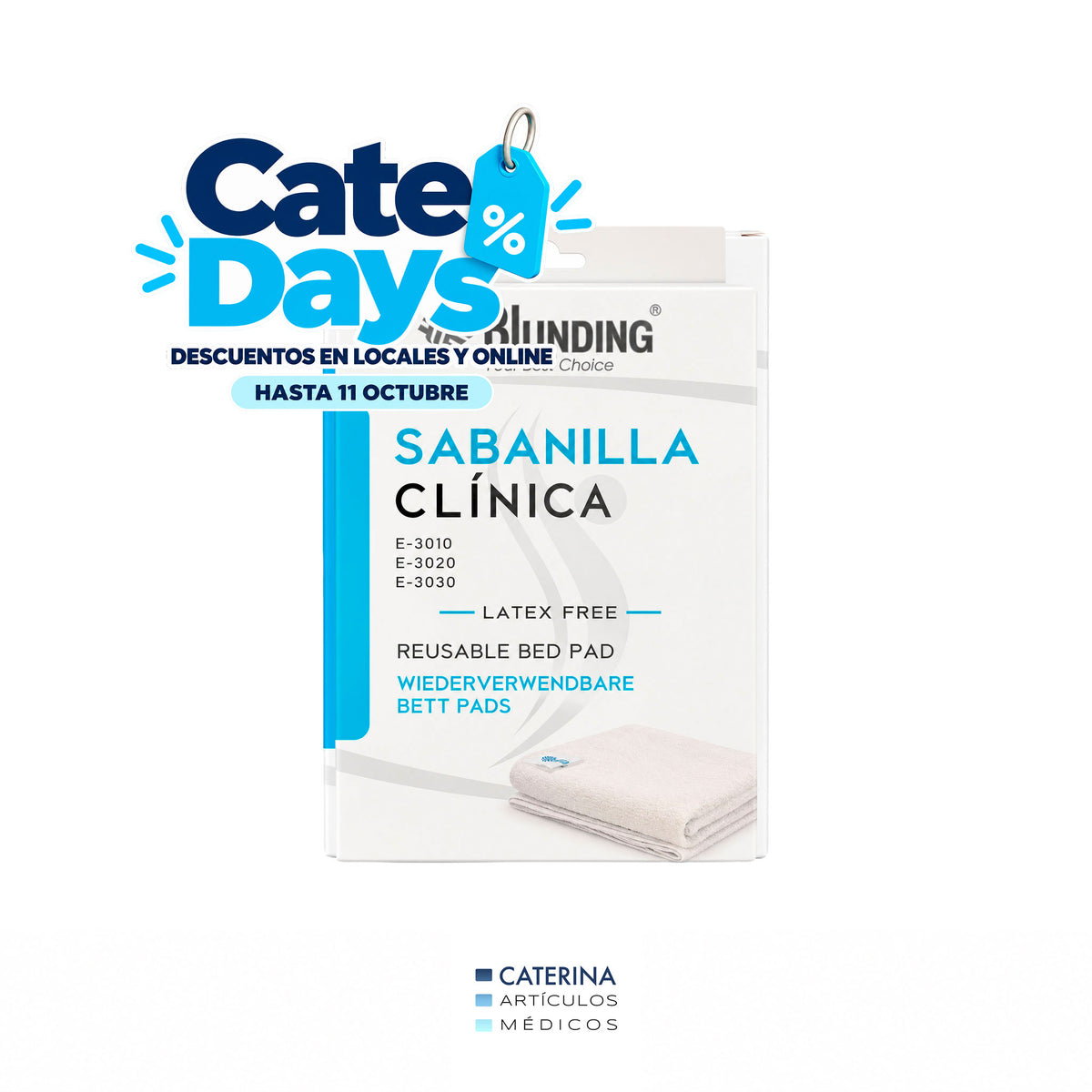 Sabanilla Clínica Impermeable Lavable – Blunding - CATE DAYS