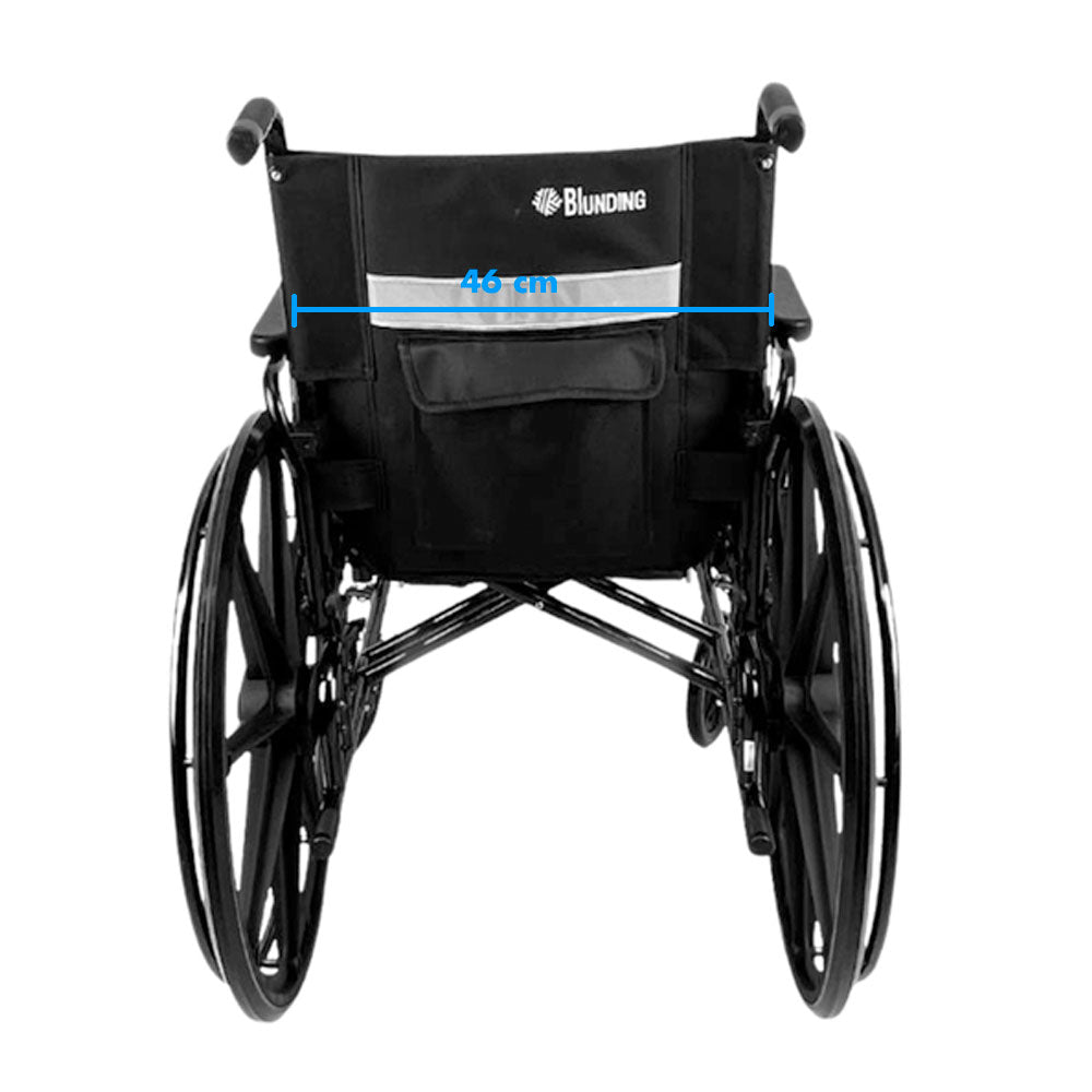 Silla de Ruedas Premium 2.2 (Con pisadera desmontable) - Blunding