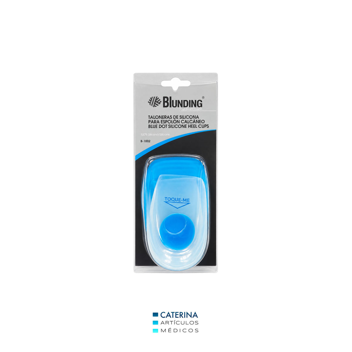 Talonera para Espolón Calcáneo en Silicona - Blunding