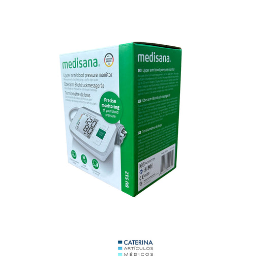 Toma Presión Digital de Brazo BU 512 – Medisana