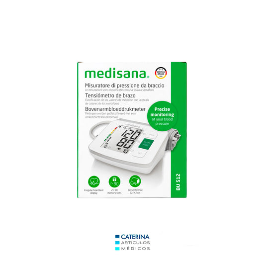 Toma Presión Digital de Brazo BU 512 – Medisana