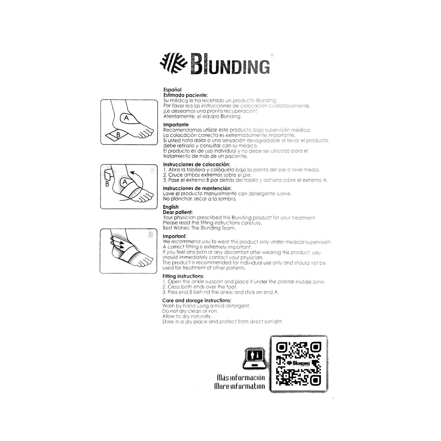 Tobillera Elasticada MI 121 - Blunding