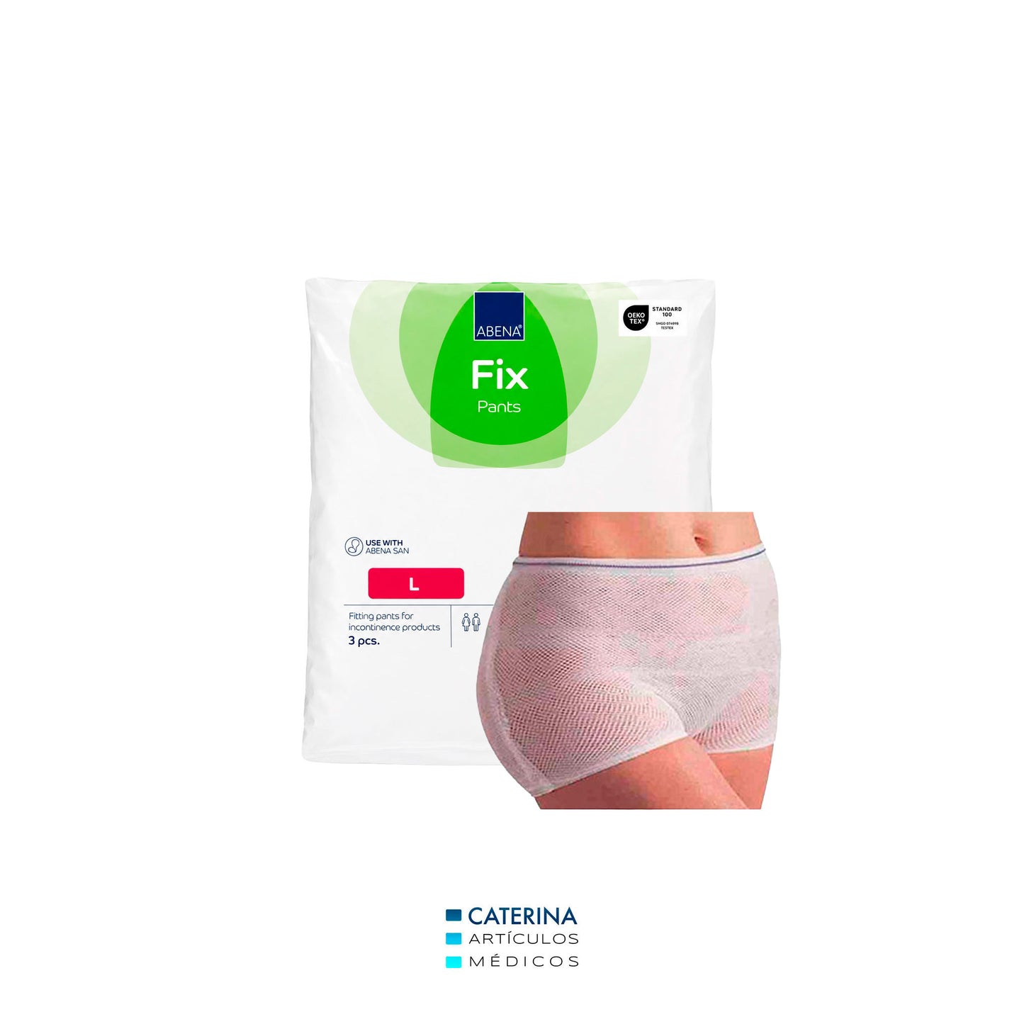 Calzón Malla unisex Sujeta Apósito Fix Net - Abena