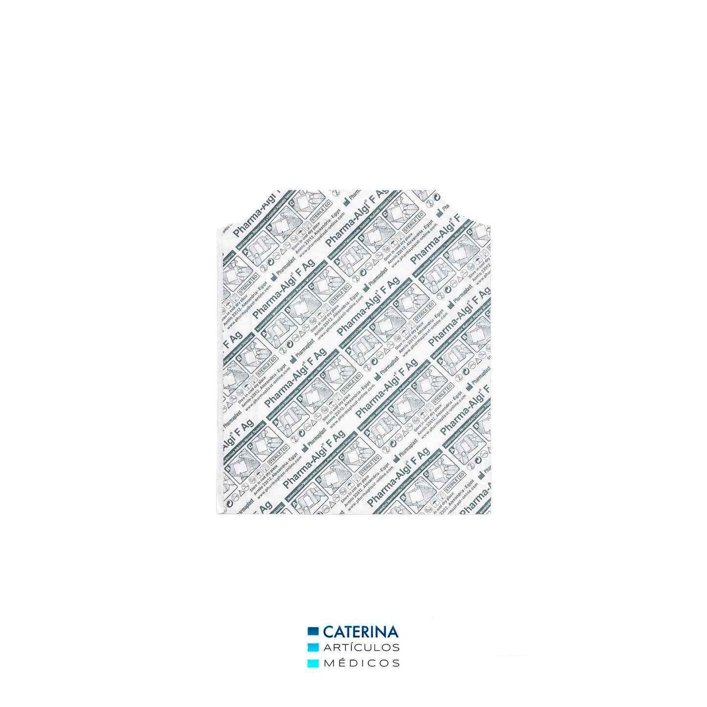 Apósito de Alginato con Plata 10x10cm - Pharma Algi F Ag
