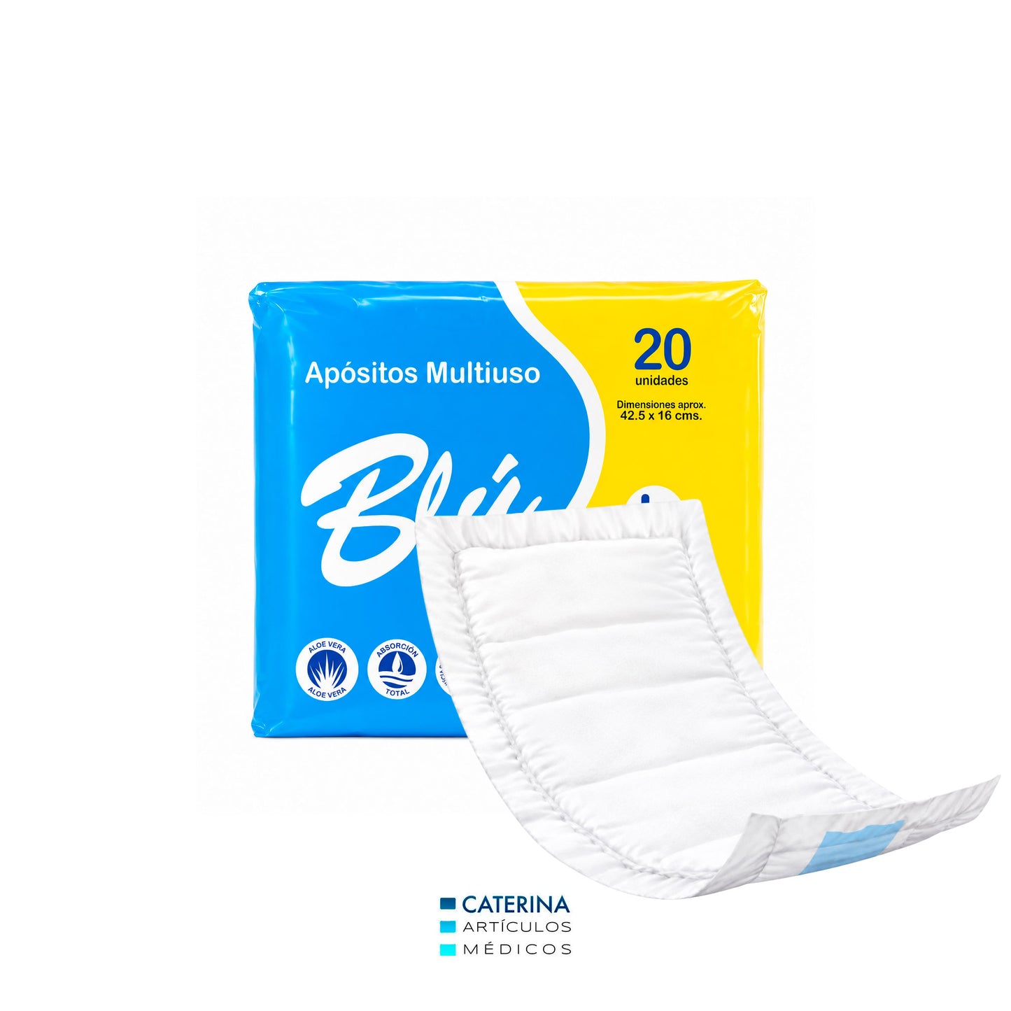 Apósito Multiuso Blu Talla L 42x16cm  20 u.