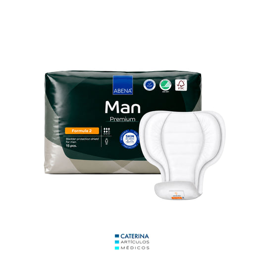 Apósito de incontinencia Masculino Man - 29x23cm Abena 700 ml