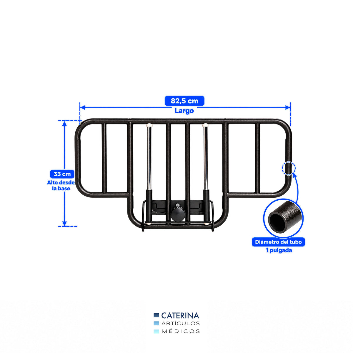 Baranda Mitad Cama Autofirmable (Par)