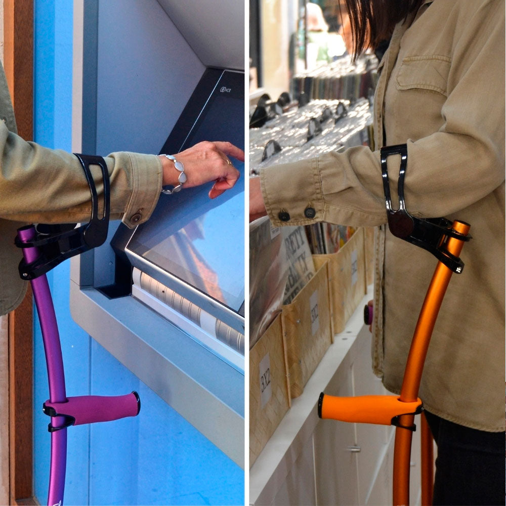 Bastón Canadiense Azul