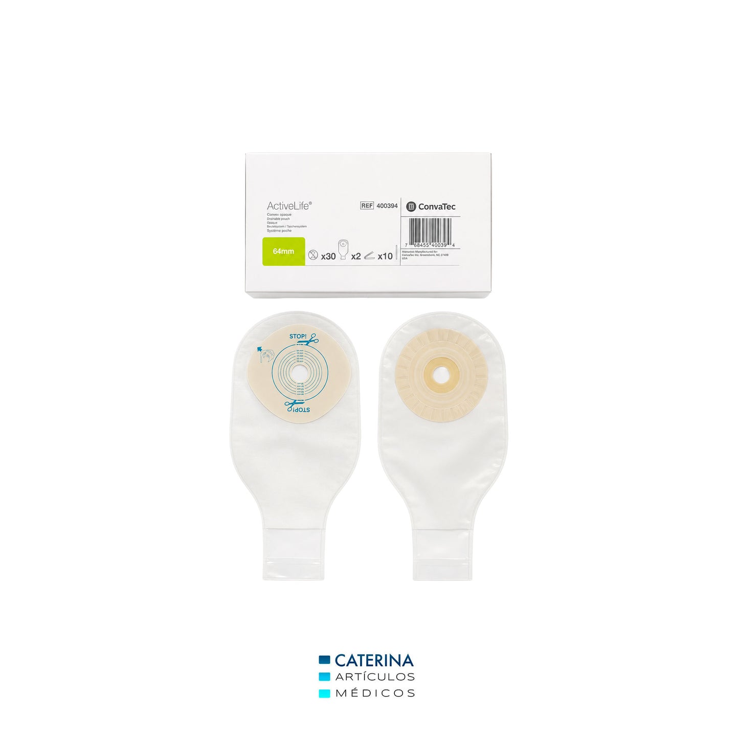 Bolsa Drenable Recortable Una Pieza (Transparente) Active Life - Convatec