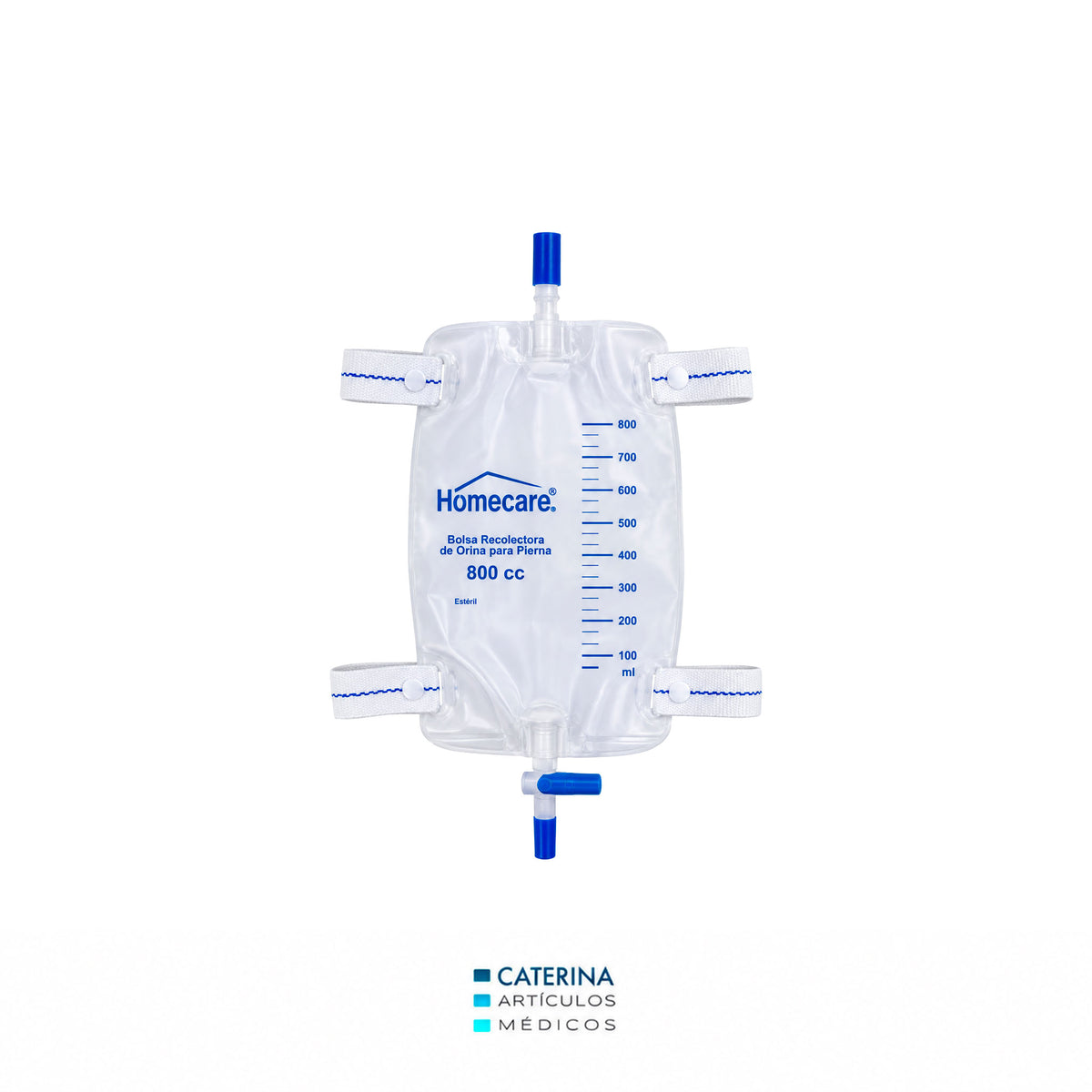Bolsa recolectora de orina para pierna 800 cc