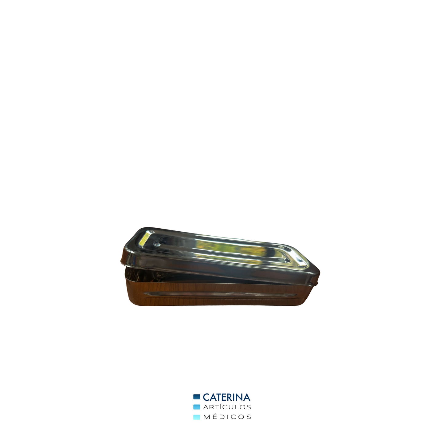 Caja Acero Inoxidable 17x7x4cm