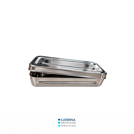 Caja Acero Inoxidable 17x7x4cm