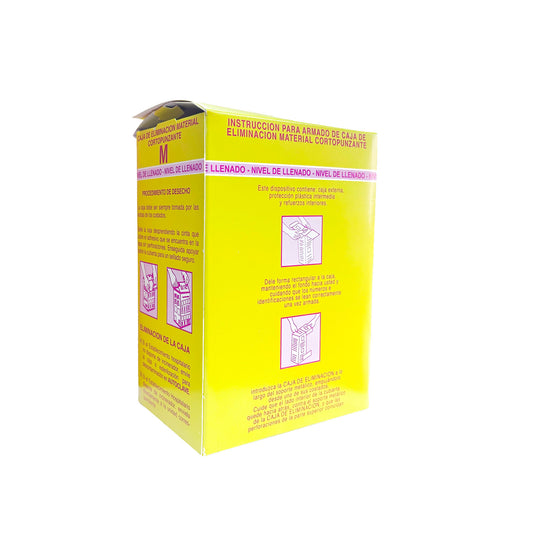 Caja de Desecho Cortopunzante Cartón