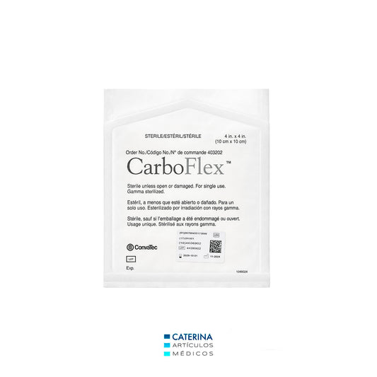 CarboFlex 10x10cm Control de Olor para Heridas - Convatec