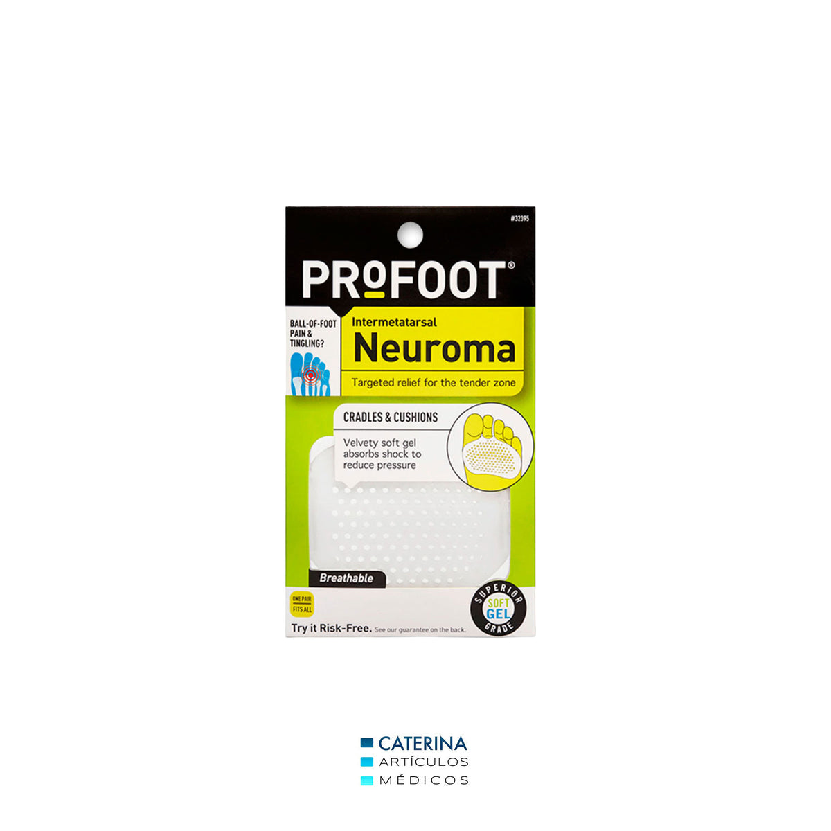 Cojín Metatarso Neuroma Plantar (Ref. 32395) - Profoot