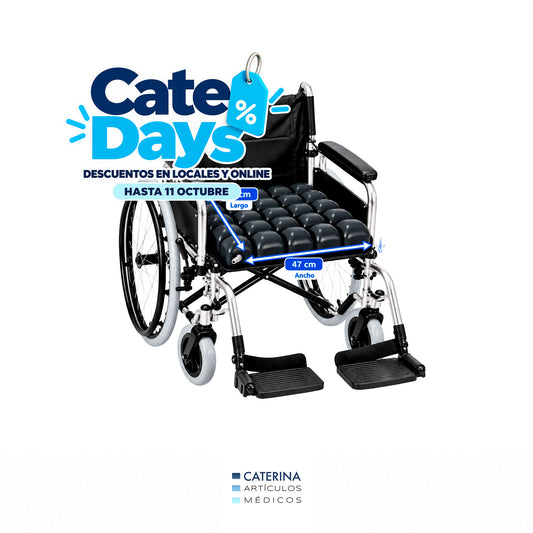 Cojín Roho Antiescaras - 47 x 47 x 10 cm - CATE DAYS