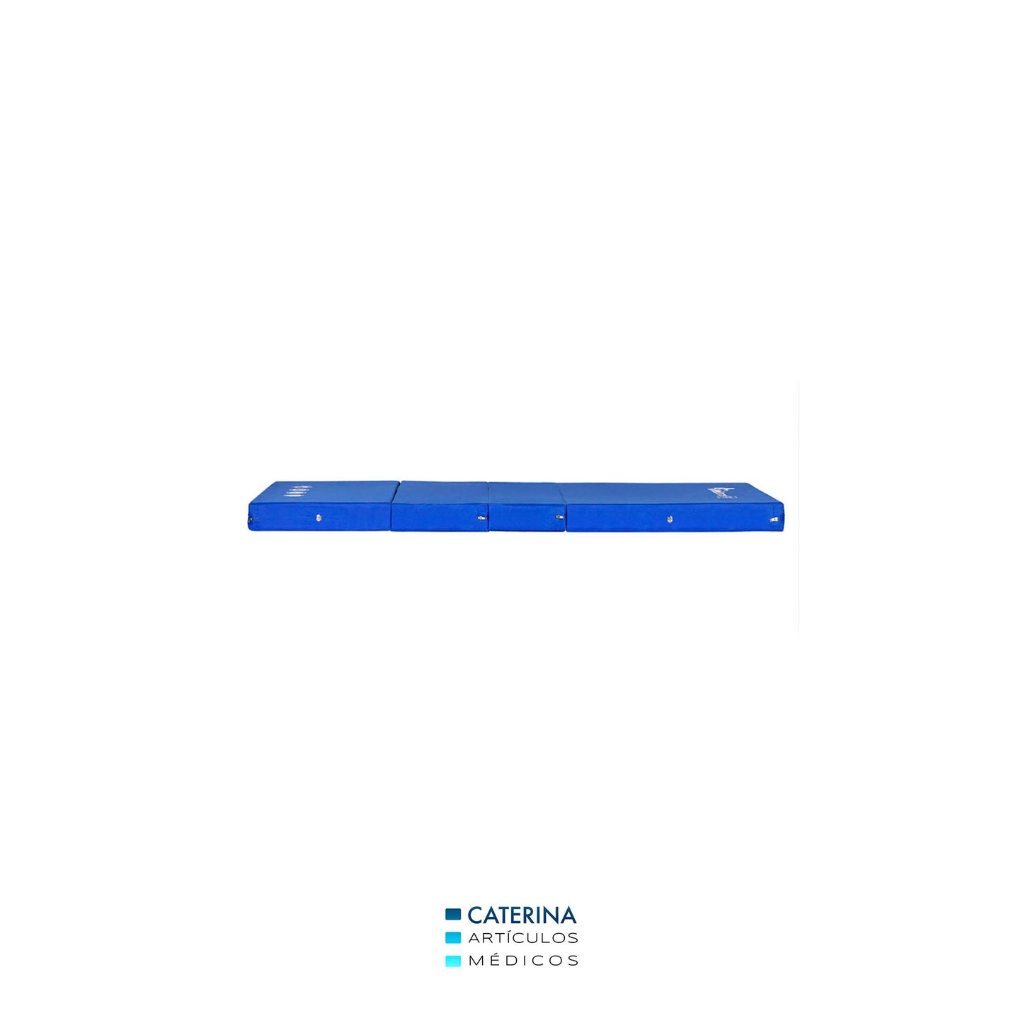 OFERTA Colchón azul 3 pliegues con detalle