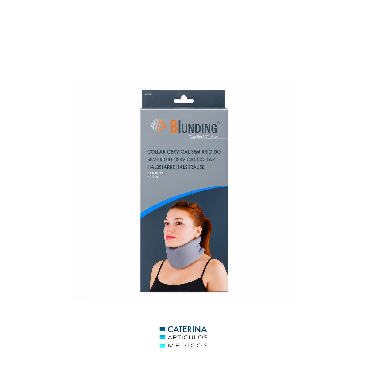 Cuello Cervical Semi Rígido CC 19 - Blunding