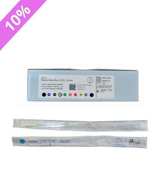 Sonda Nelaton Auto lubricada 30unds - LoFric