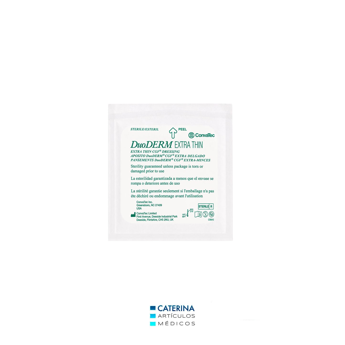 DuoDerm EF 10X10 cm - Convatec