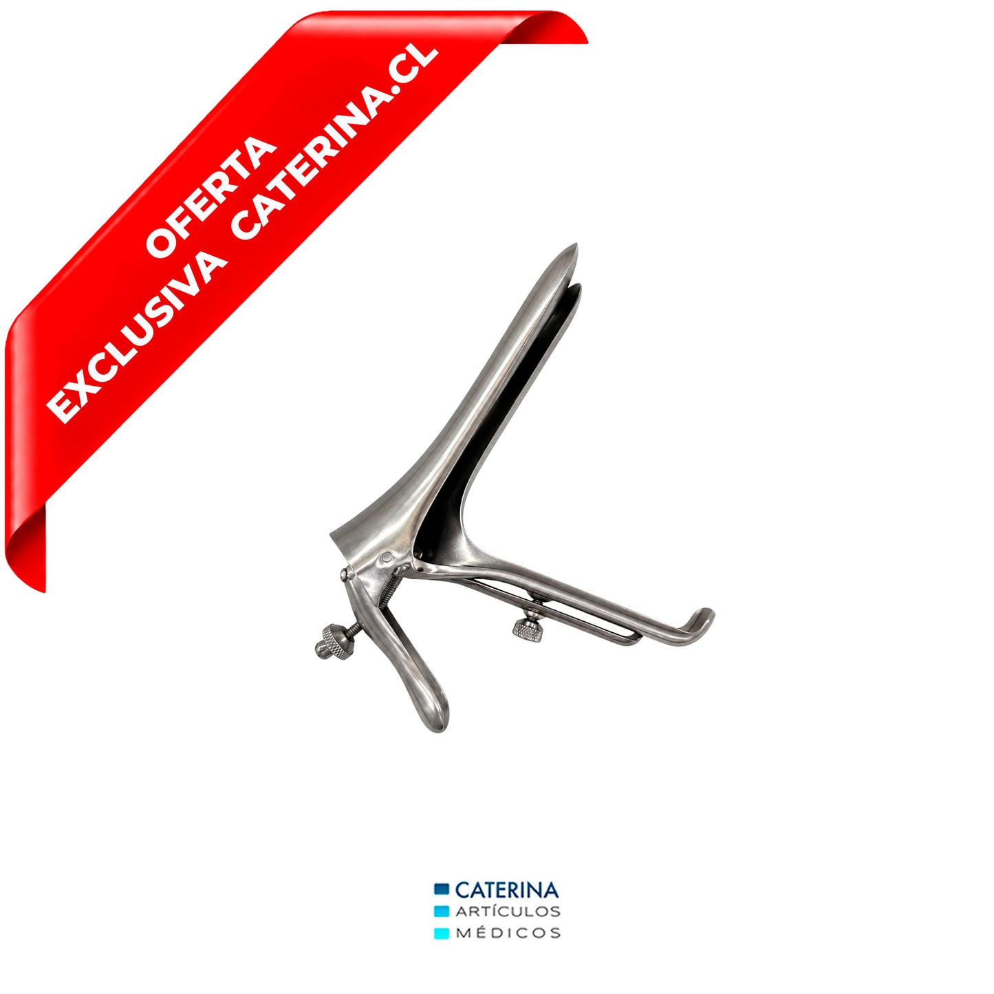 Espéculo Vaginal Chico de Acero Inoxidable