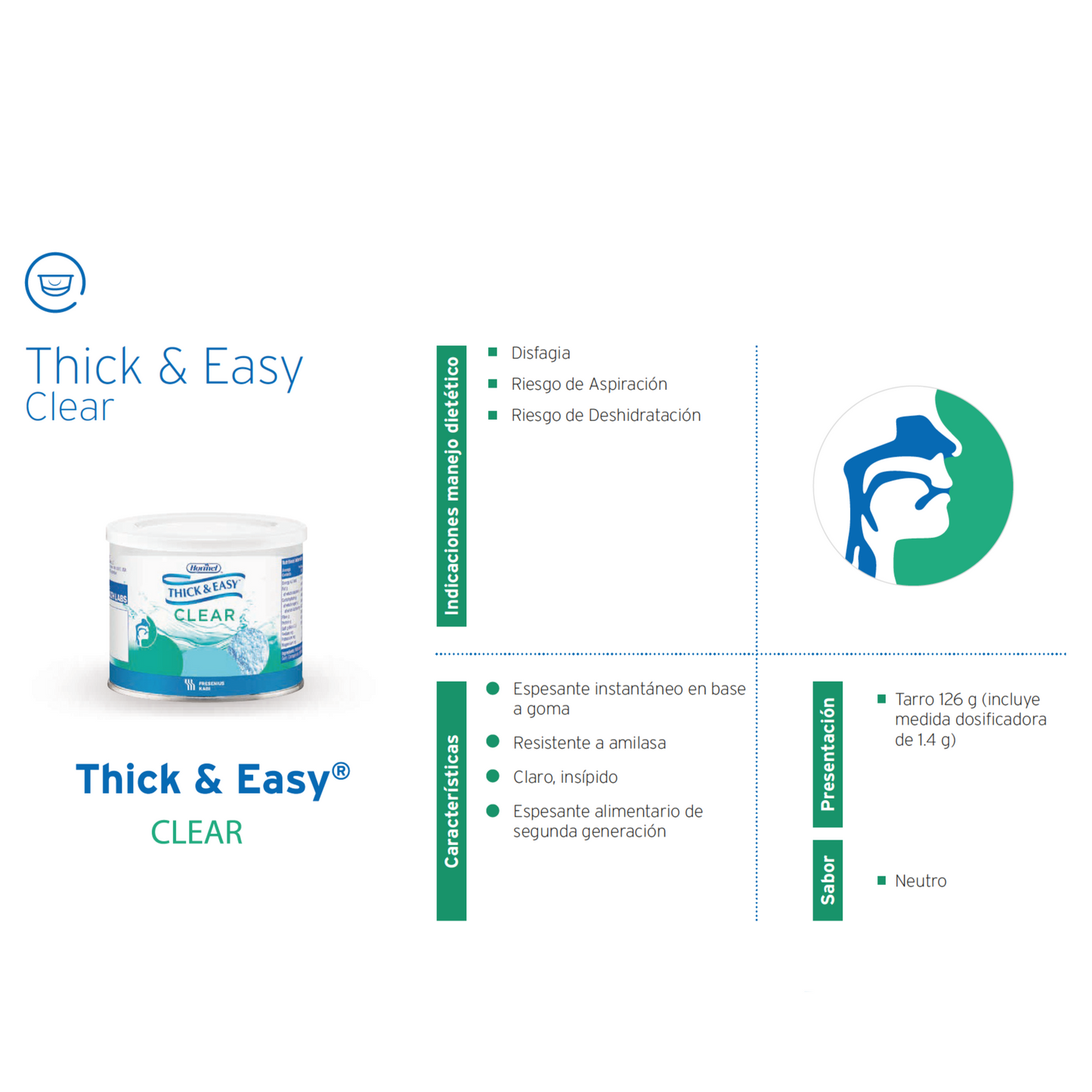 Espesante Tick and Easy Clear 150g