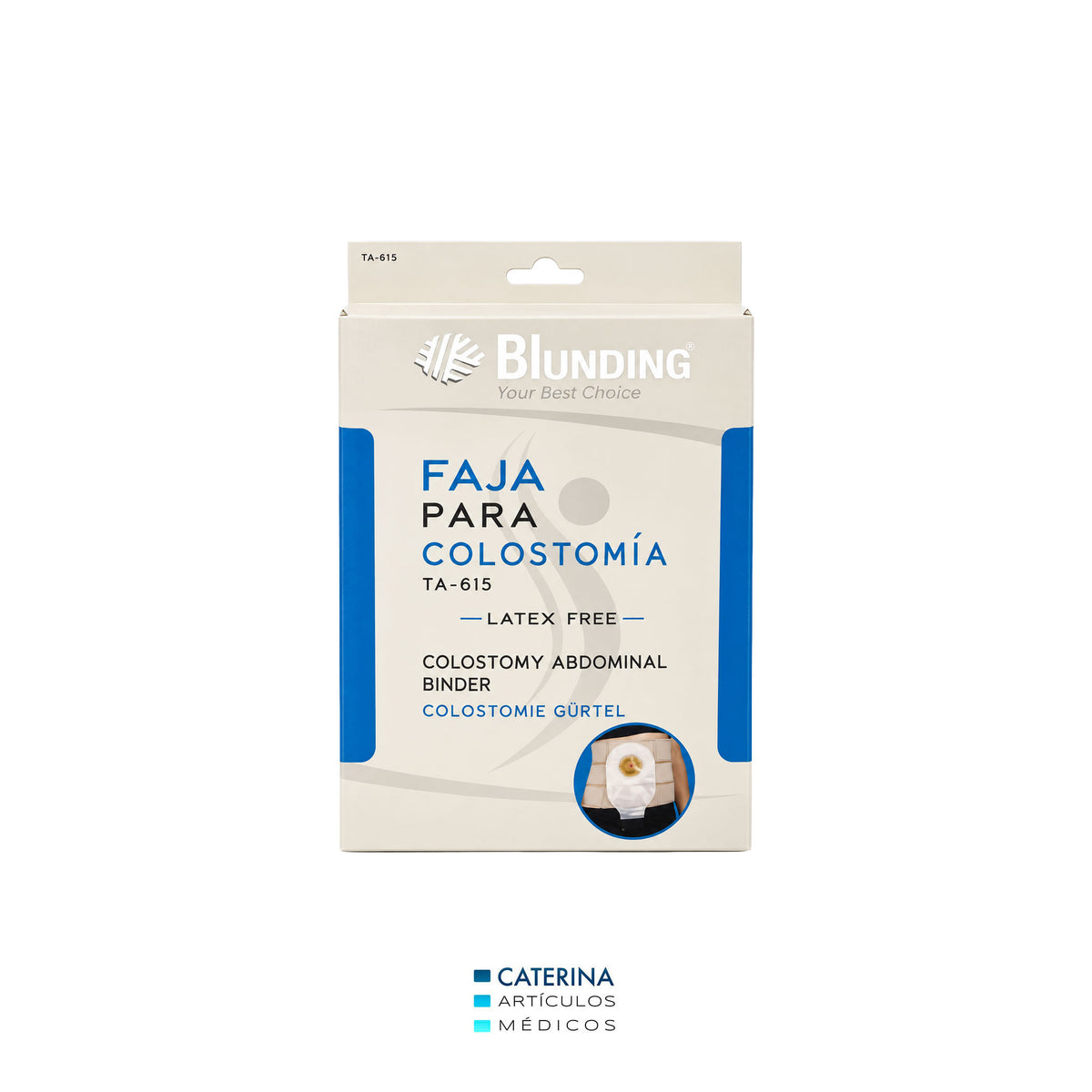 Faja Colostomía 3 Bandas TA 615 - Blunding
