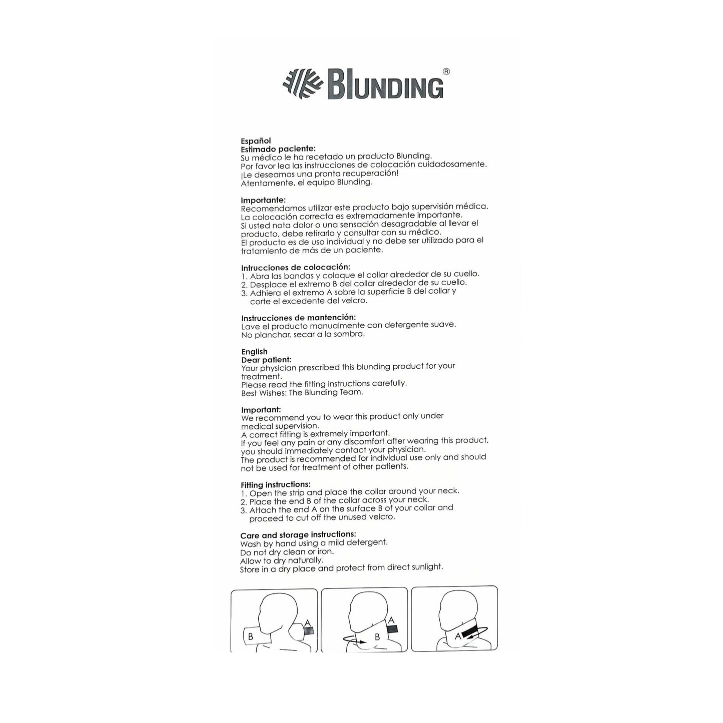 Cuello Cervical Blando CC 16 - Blunding