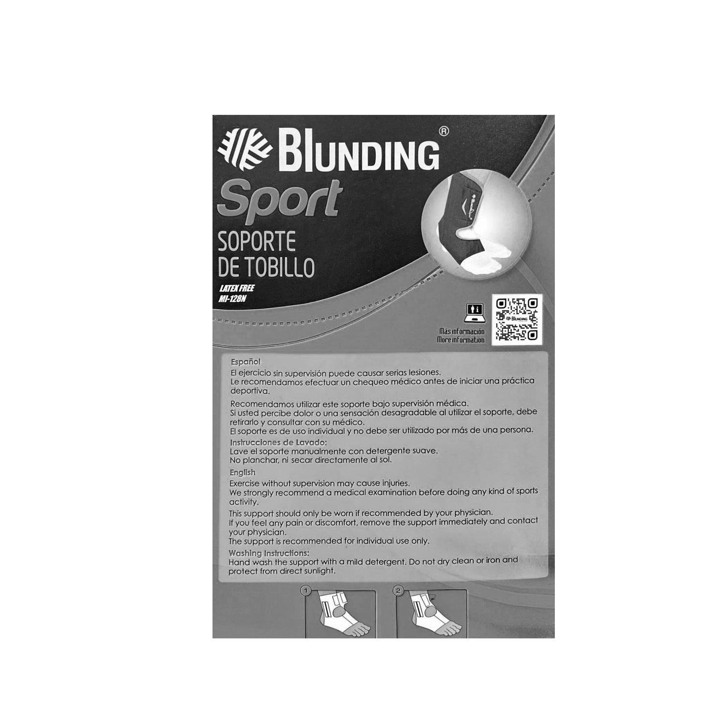 Soporte Tobillo Sport MI 128 - Blunding