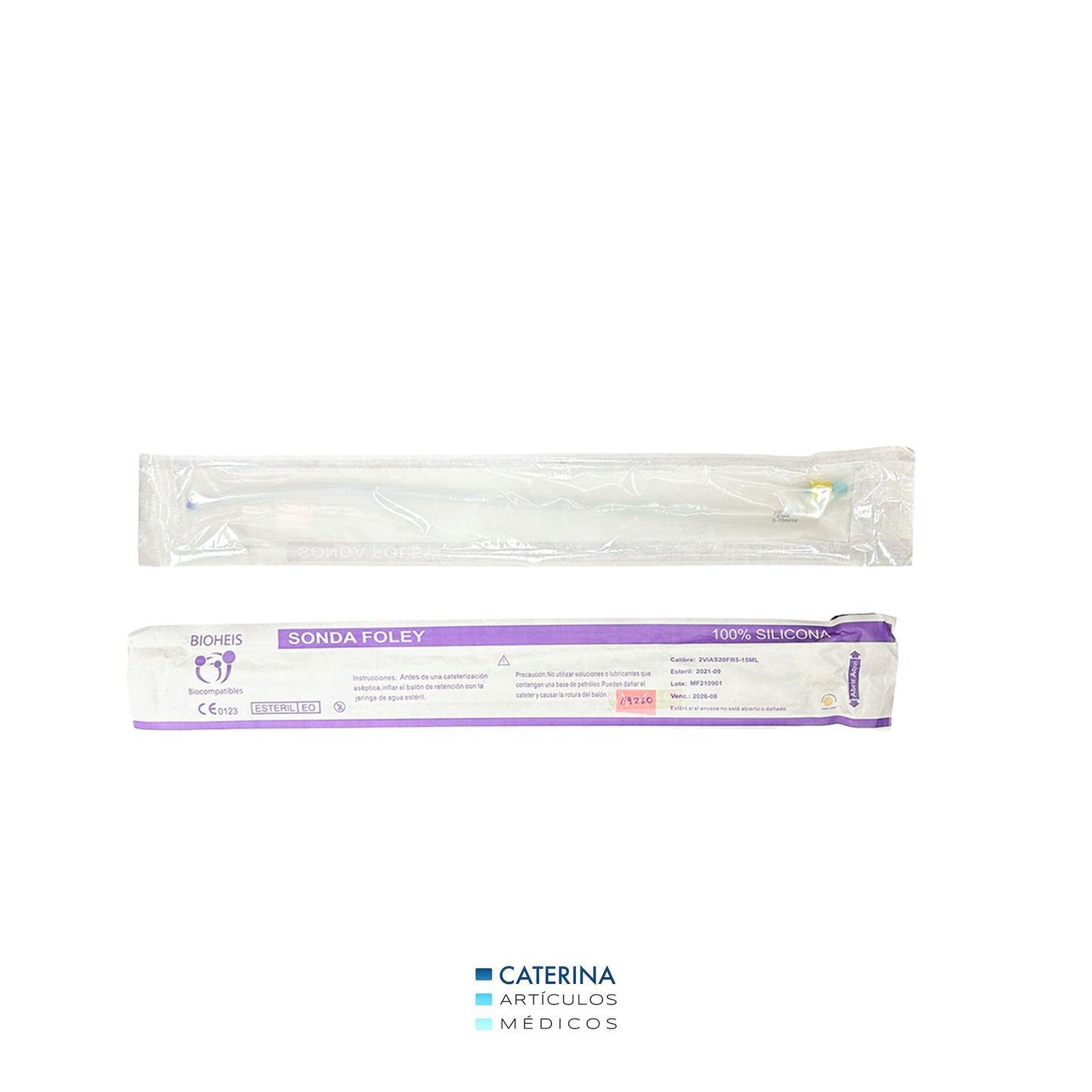 Oferta Sonda Foley 2 Vías de Silicona - Bioheis