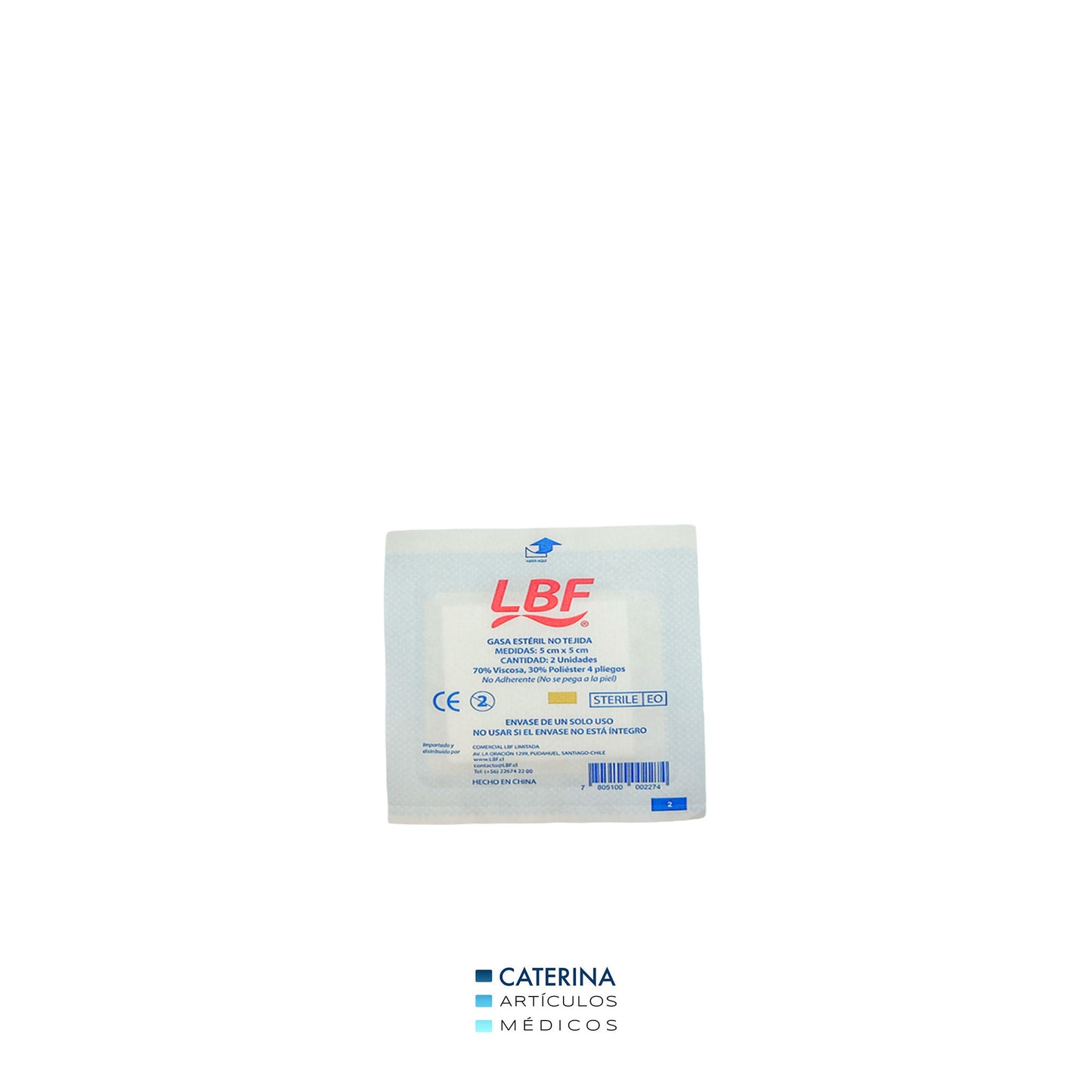 Gasa Estéril No Tejida - LBF