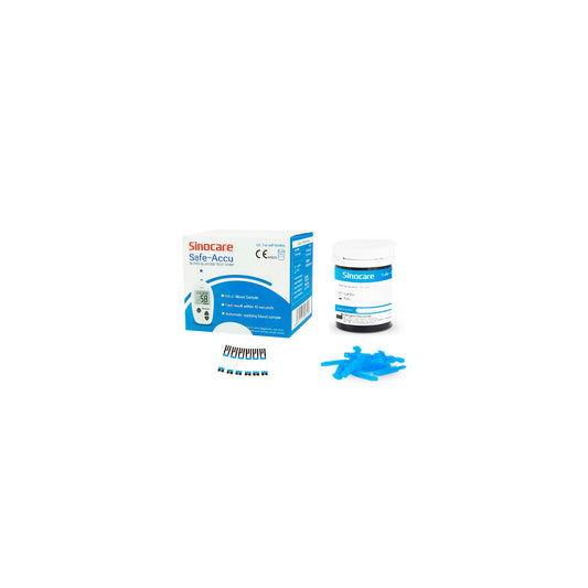 Cintas y Lancetas Glicemia - Sinocare