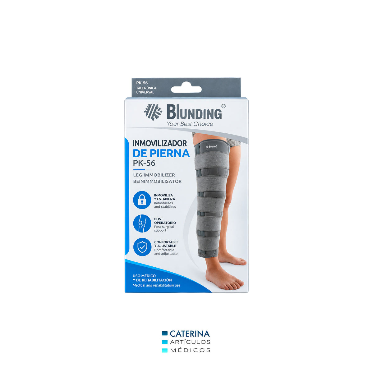 Inmovilizador de Rodilla Universal MI43  – Blunding
