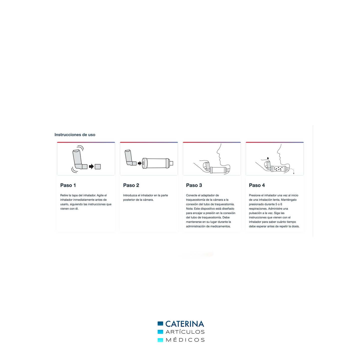Aerocámara AeroTrach Plus (Para Cánula de traqueostomía) – Trudell
