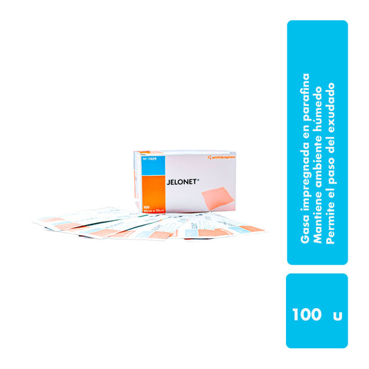 Jelonet caja 100 unds - Smith & Nephew