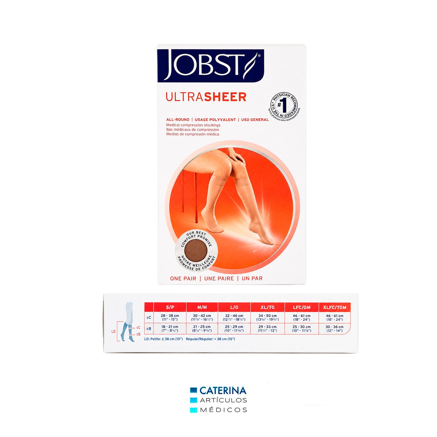 Calcetines de Compresión - mujer - 15–20 mmHg – JOBST