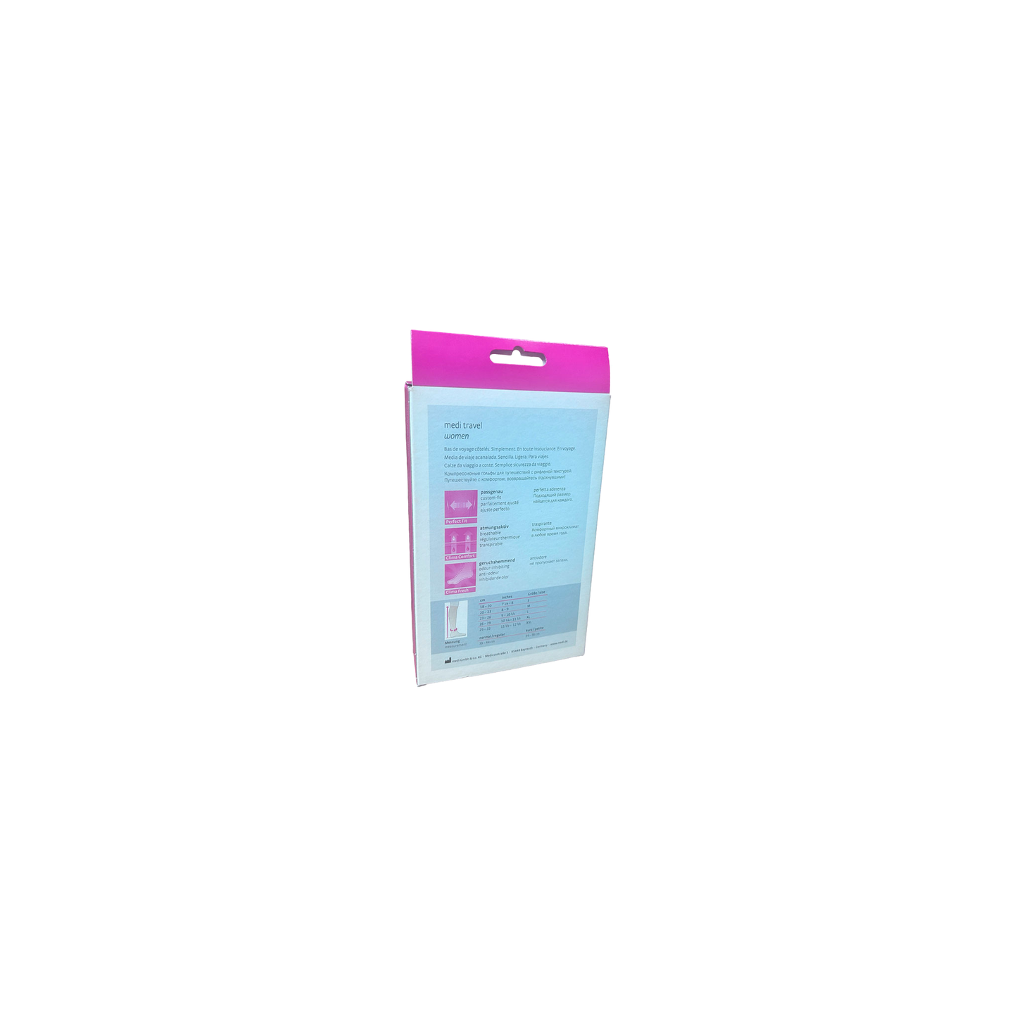 Calceta Compresiva Medi Travel Woman 18 mmHg