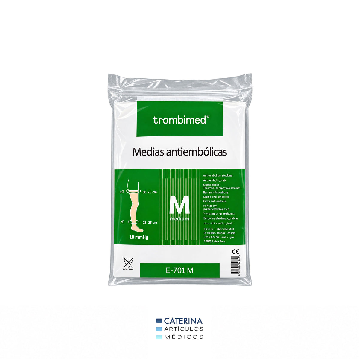Medias Antiembolicas 18 mmHg - Blunding