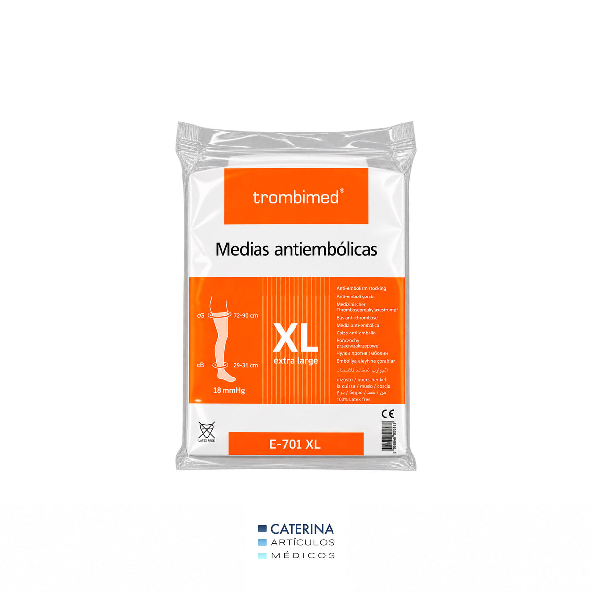 Medias Antiembolicas 18 mmHg - Blunding