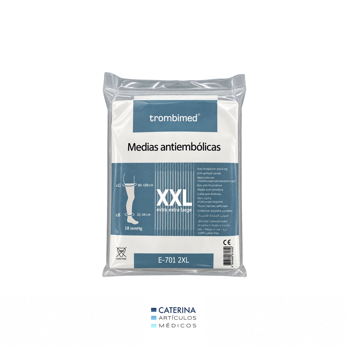 Medias Antiembolicas 18 mmHg - Blunding