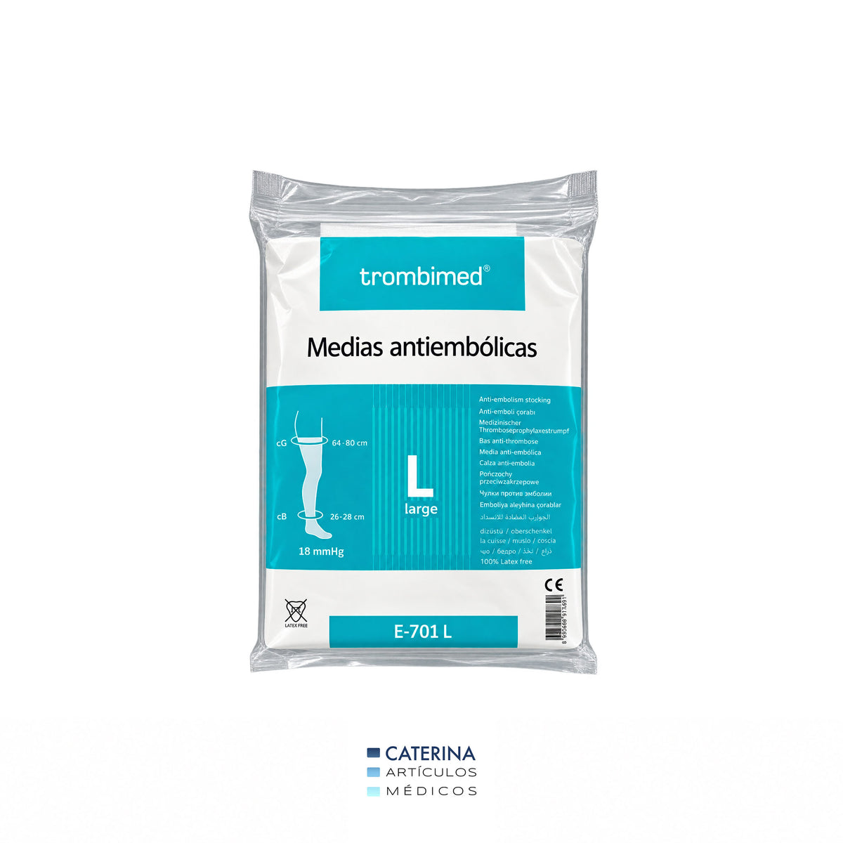 Medias Antiembolicas 18 mmHg - Blunding