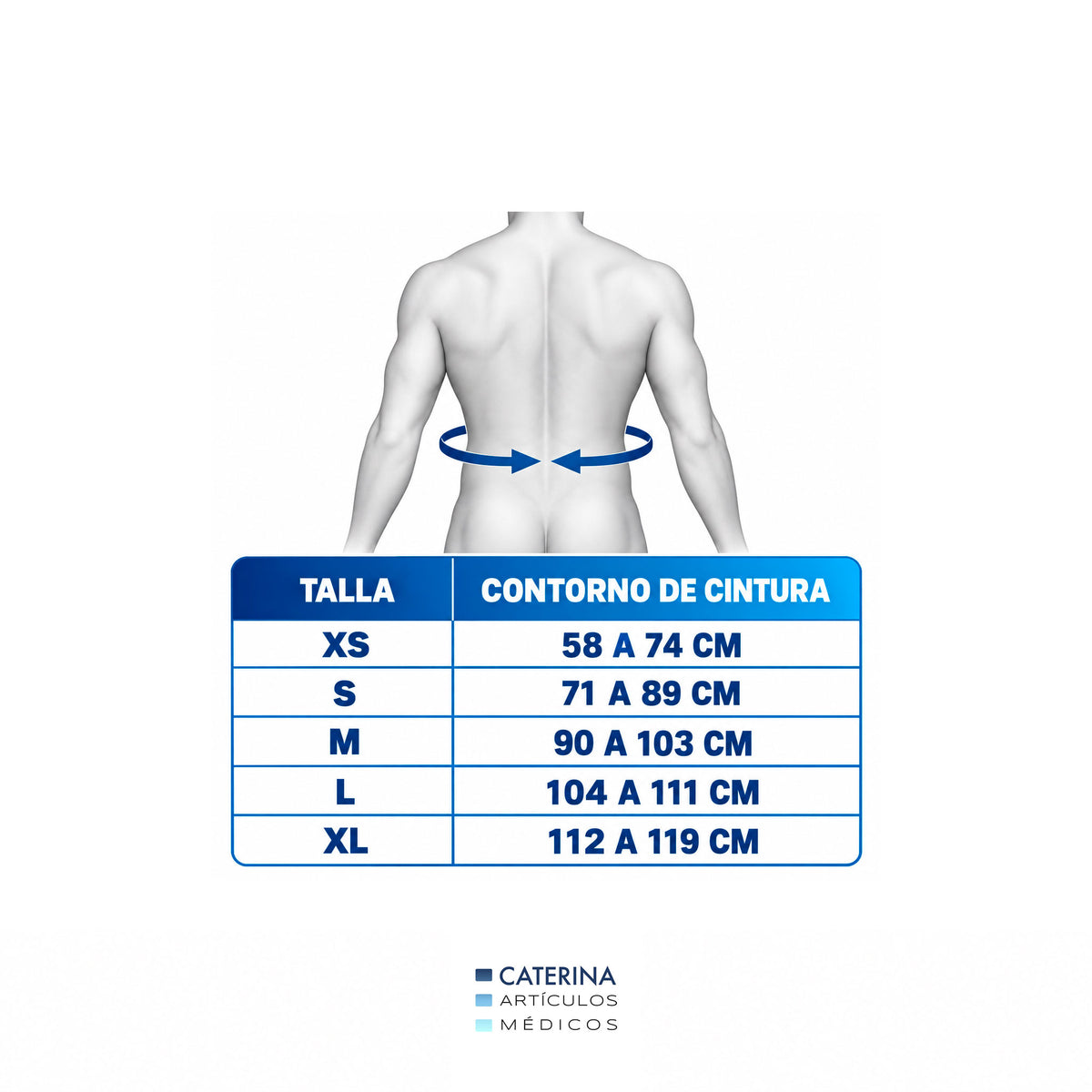 Espaldillera Dorso Lumbar CC 614 - Blunding