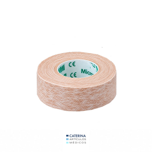 Tela adhesiva micropore café 1,5 cm x 9 mts 3M 1533-0 - 3M